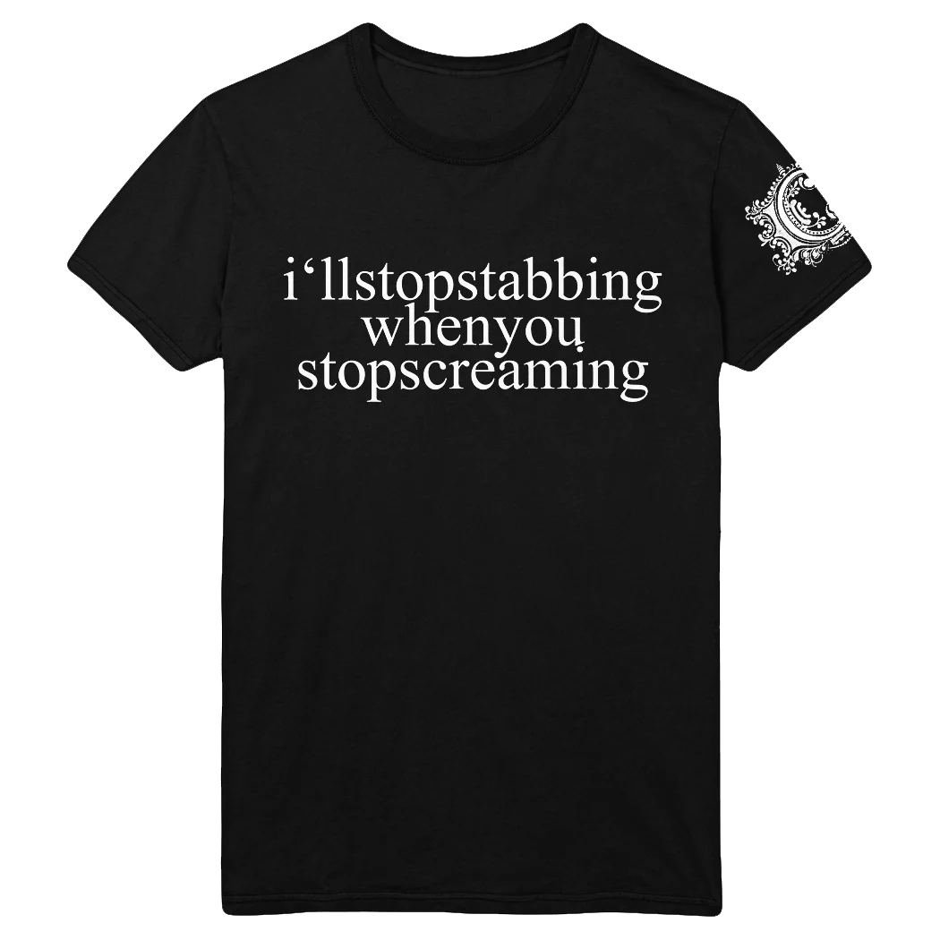 STABBING T SHIRT